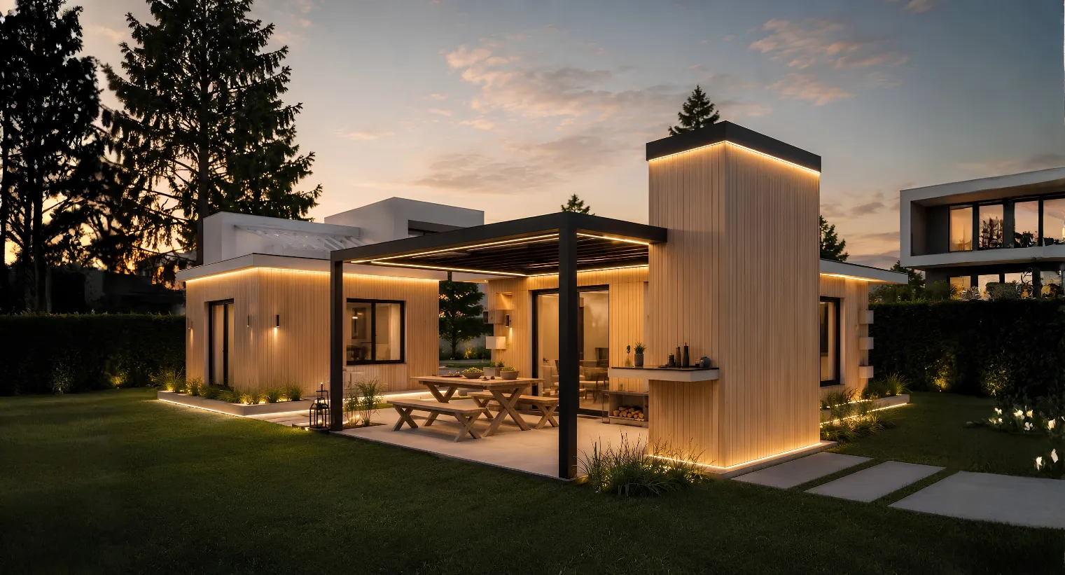 Exterior del modelo Rosa