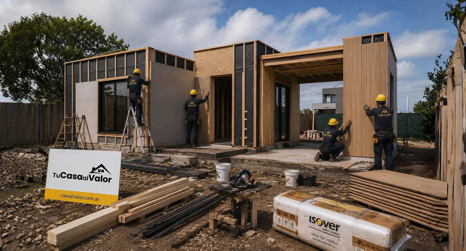 Modelo Rufina en construcción