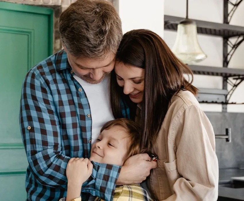 Familia que ya cumplió el sueño de su casa propia